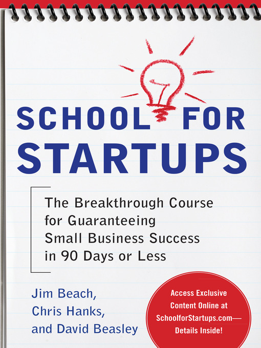Title details for School for Startups by Jim Beach - Available
